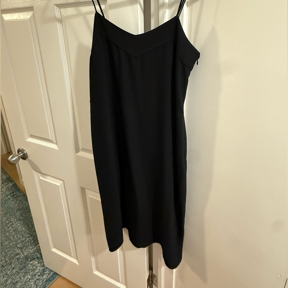 Jenni Kayne Camisole Dress in Crepe Black